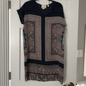 Cynthia Rowley 100%silk shift dress